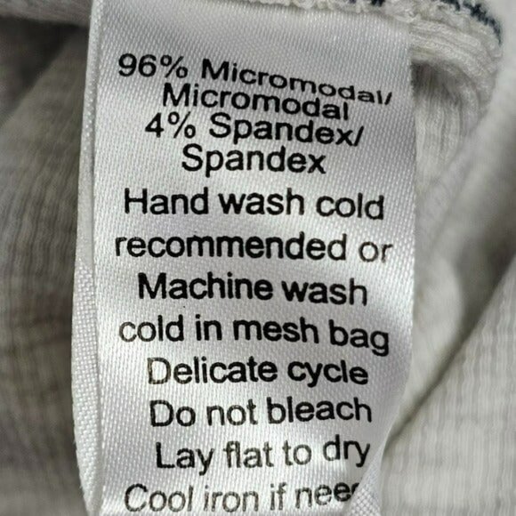 ATM Anthony Thomas Melillo Striped Modal Bodysuit in Large - Picture 7 of 7